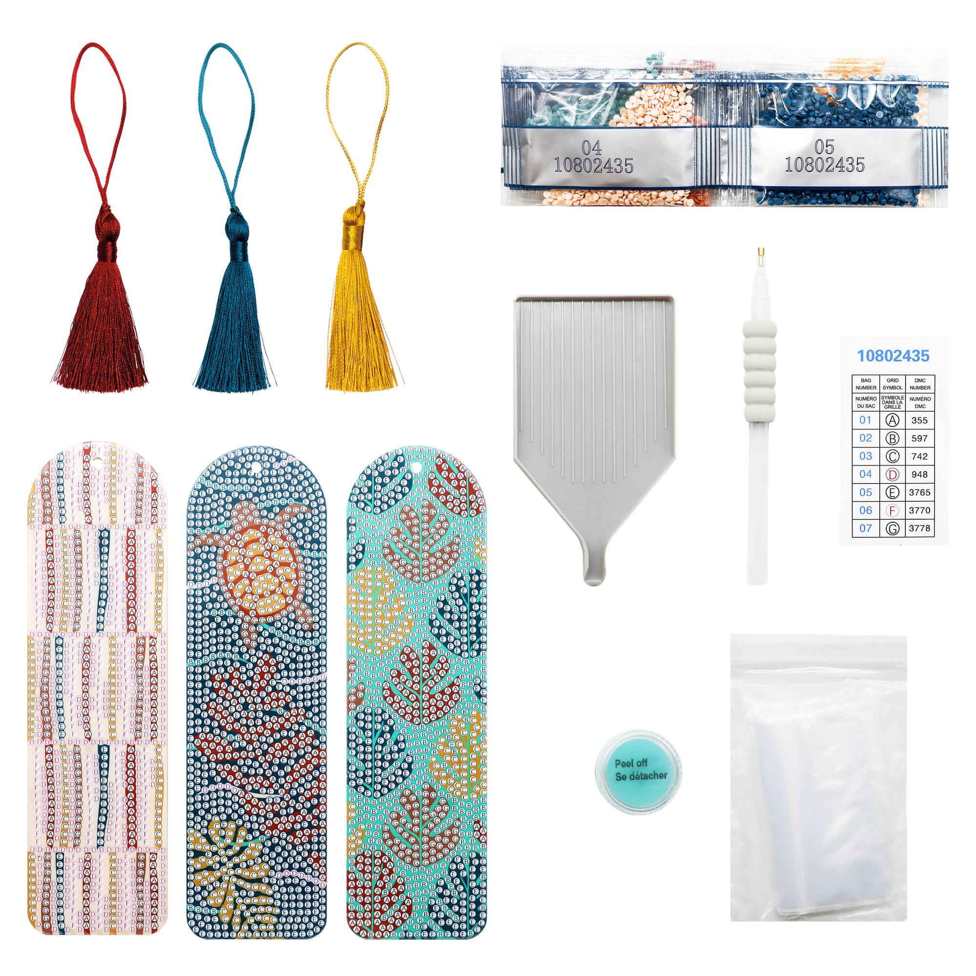 Coastal Diamond Art Bookmark Kit by Make Market®